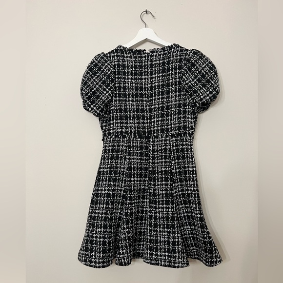 LIKELY TWEED FIT AND FLARE DRESS 4 - Picture 5 of 5